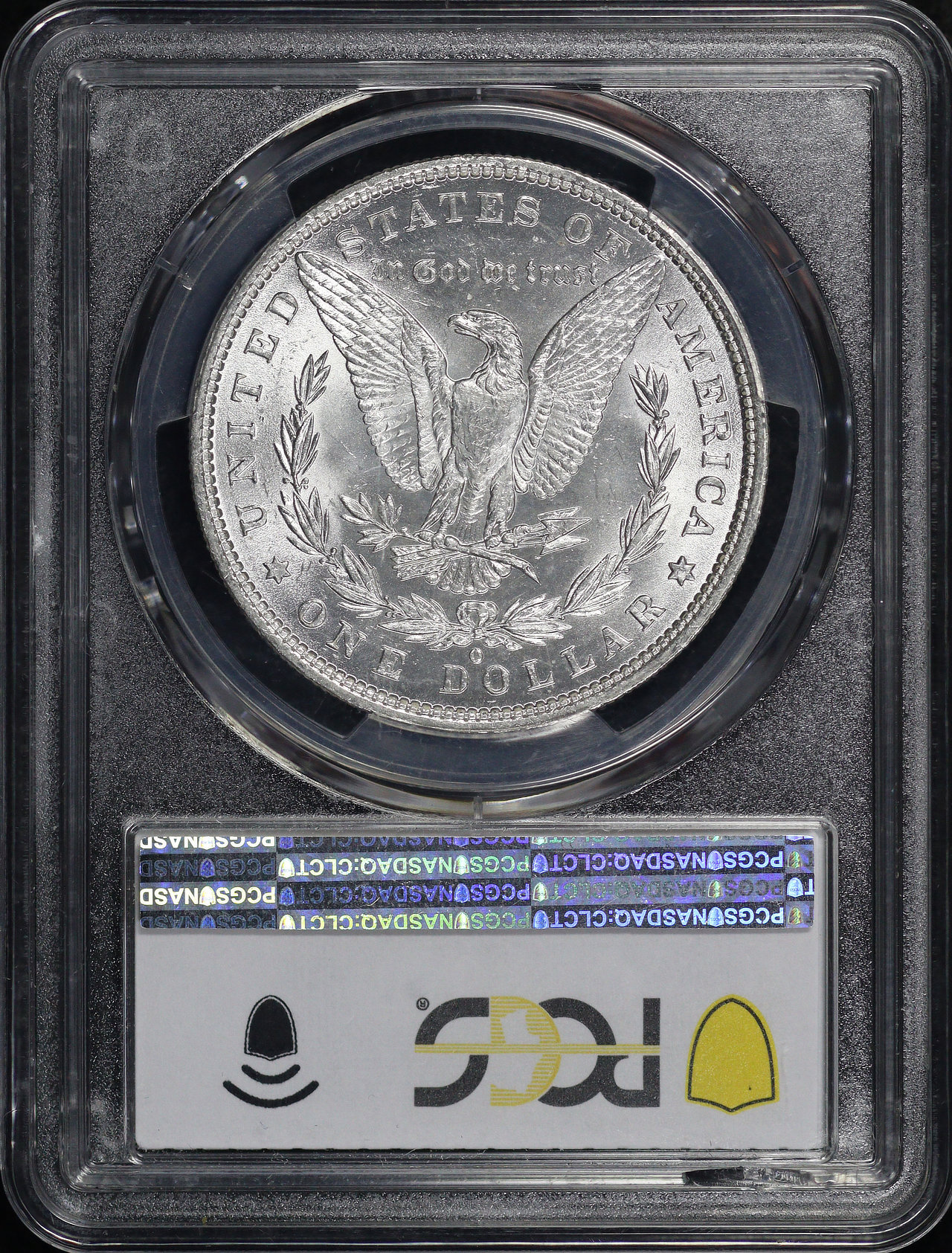 Reverse of this 1882-O Morgan Dollar PCGS MS-63