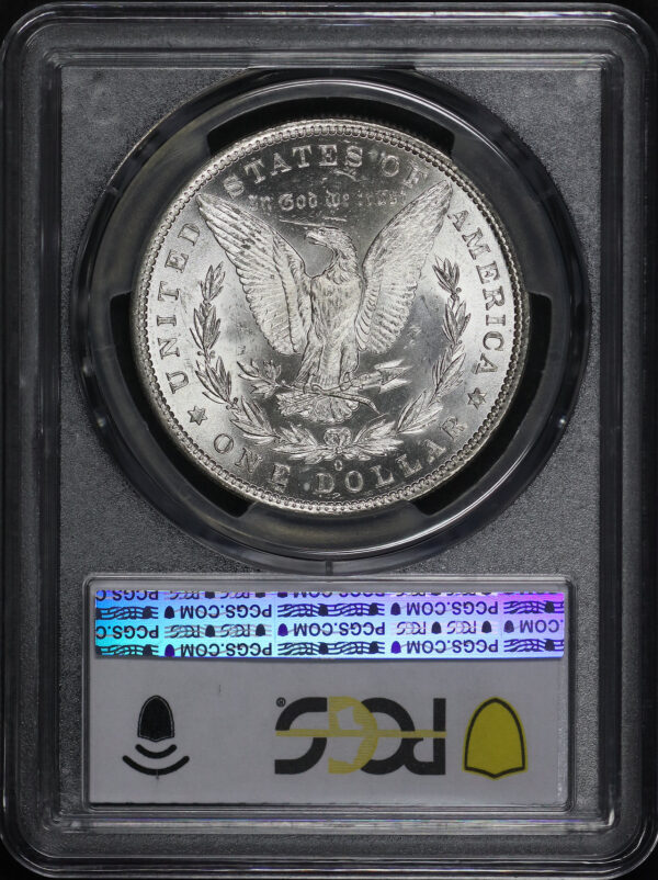 Reverse of this 1882-O Morgan Dollar PCGS MS-63