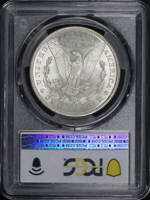 Reverse of this 1882-S Morgan Dollar PCGS MS-63