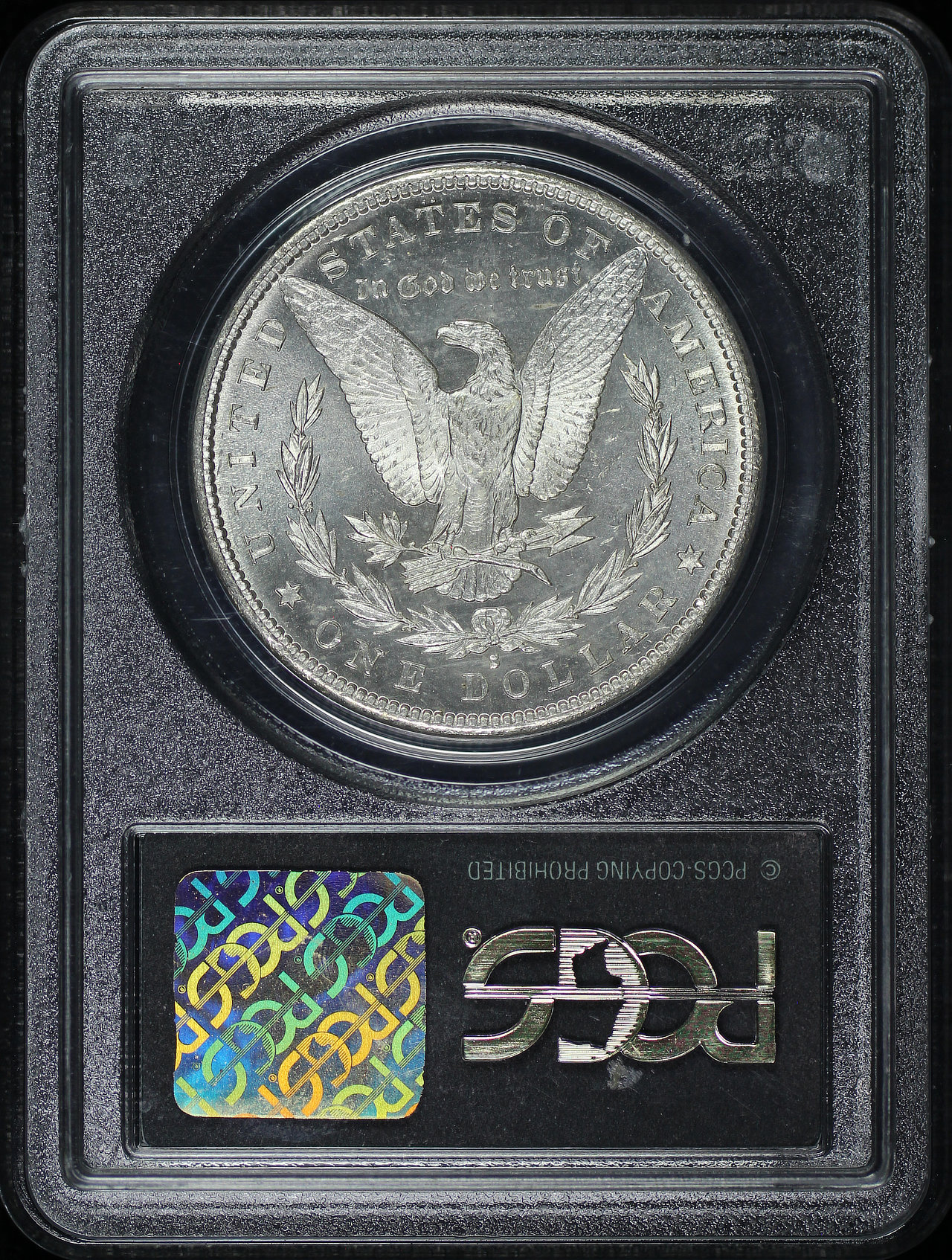 Reverse of this 1882-S Morgan Dollar PCGS MS-64