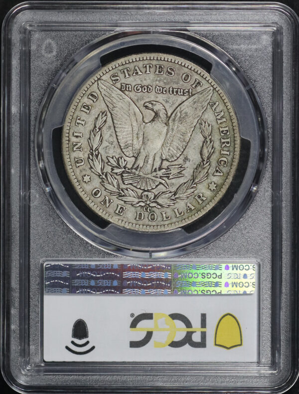 Reverse of this 1883-CC Morgan Dollar PCGS VF-30