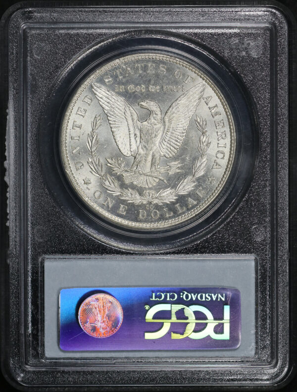 Reverse of this 1883-CC Morgan Dollar PCGS MS-62
