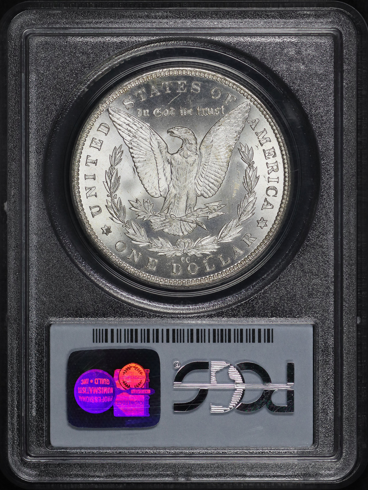 Reverse of this 1883-CC Morgan Dollar PCGS MS-63