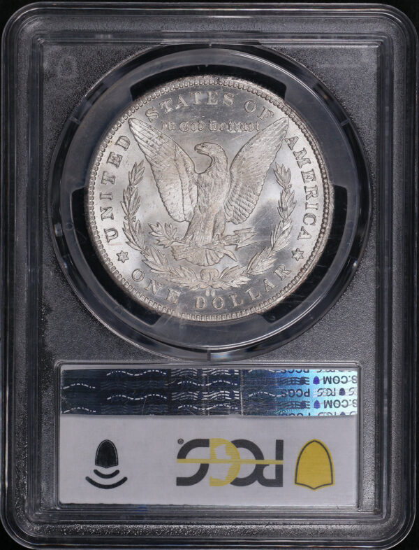 Reverse of this 1883-CC Morgan Dollar PCGS MS-63