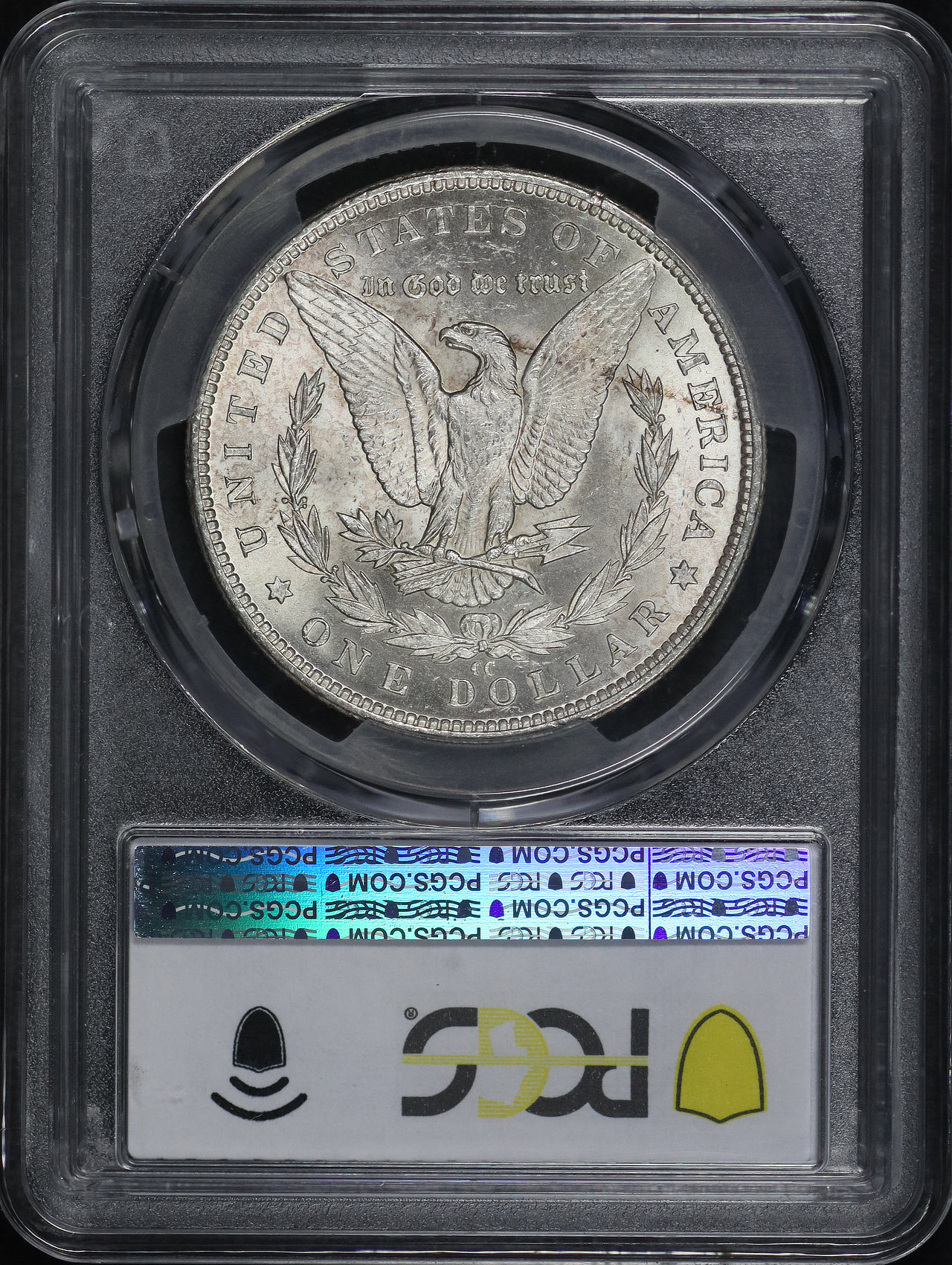 Reverse of this 1883-CC Morgan Dollar PCGS MS-63