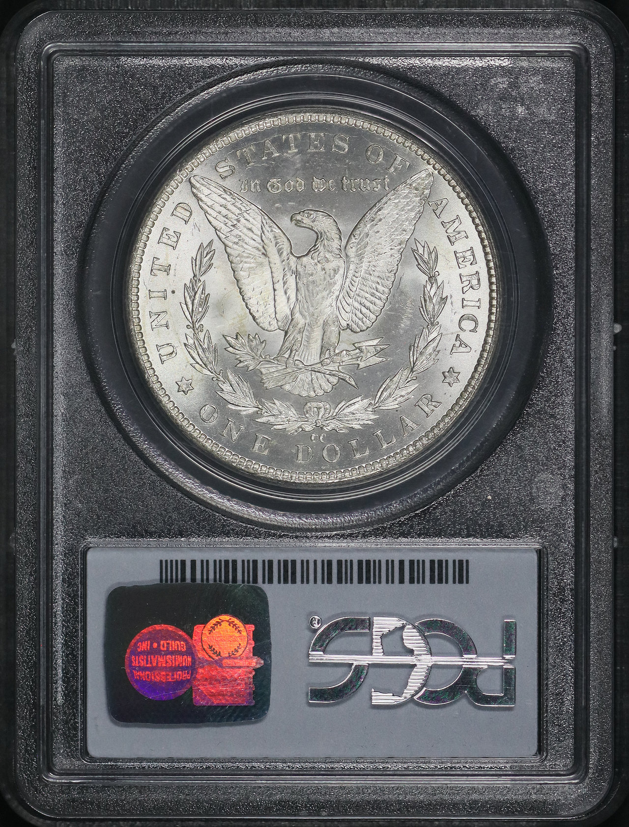 Reverse of this 1883-CC Morgan Dollar PCGS MS-64