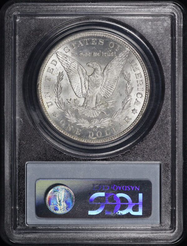 Reverse of this 1883-CC Morgan Dollar PCGS MS-64