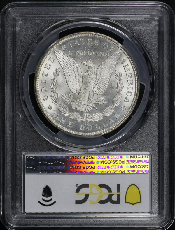 Reverse of this 1883-CC Morgan Dollar PCGS MS-64