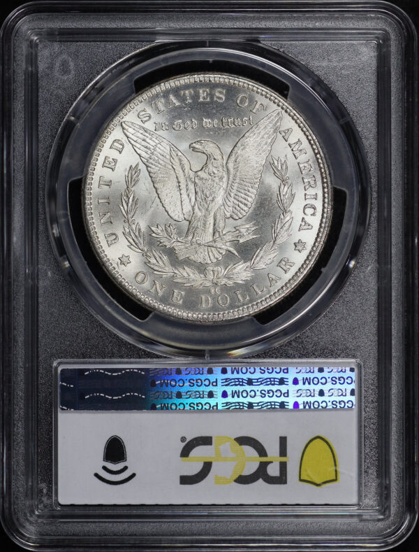 Reverse of this 1883-CC Morgan Dollar PCGS MS-64