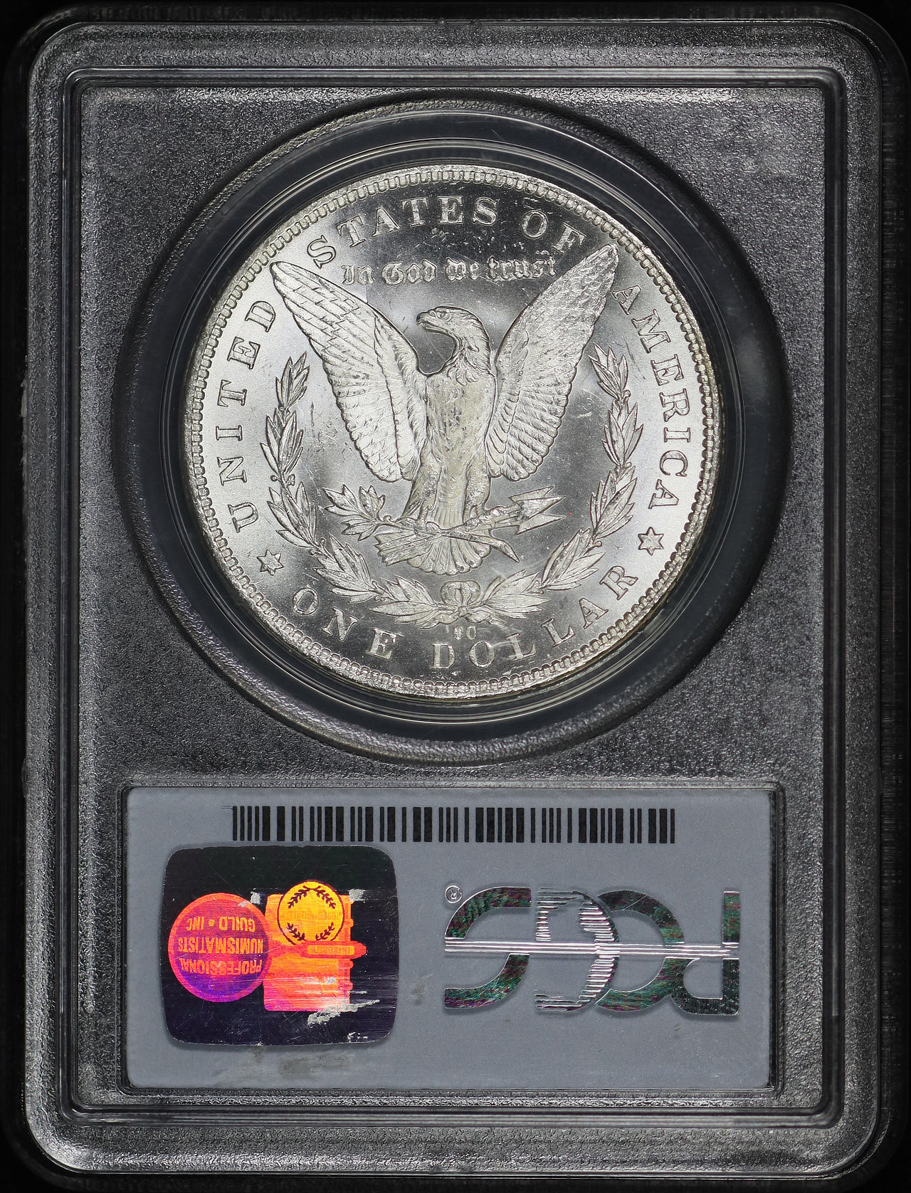 Reverse of this 1883-CC Morgan Dollar PCGS MS-65