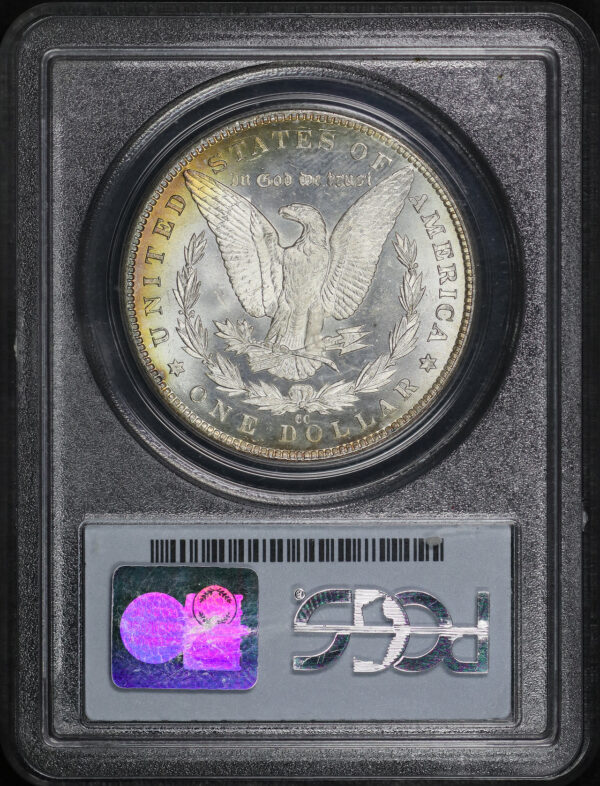 Reverse of this 1883-CC Morgan Dollar PCGS MS-65