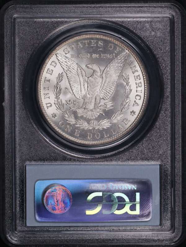 Reverse of this 1883-CC Morgan Dollar PCGS MS-65