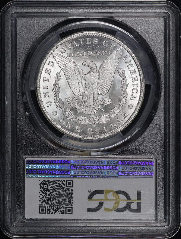 Reverse of this 1883-CC Morgan Dollar PCGS MS-65
