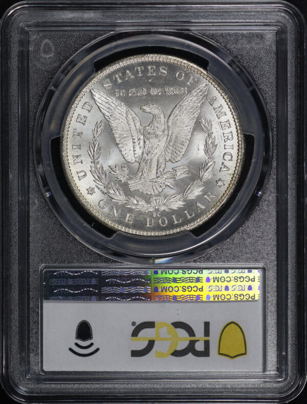 Reverse of this 1883-CC Morgan Dollar PCGS MS-65