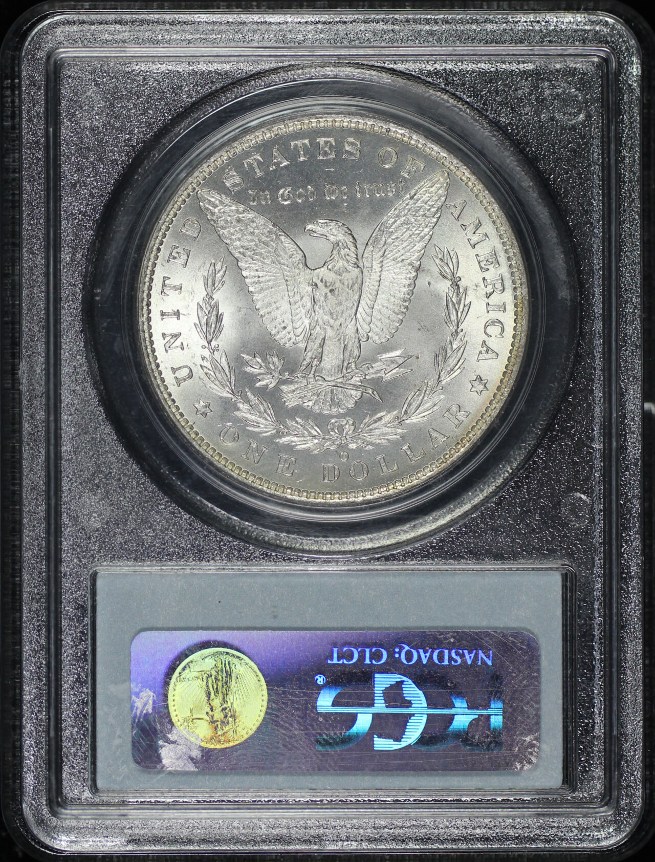 Reverse of this 1883-O Morgan Dollar PCGS MS-62