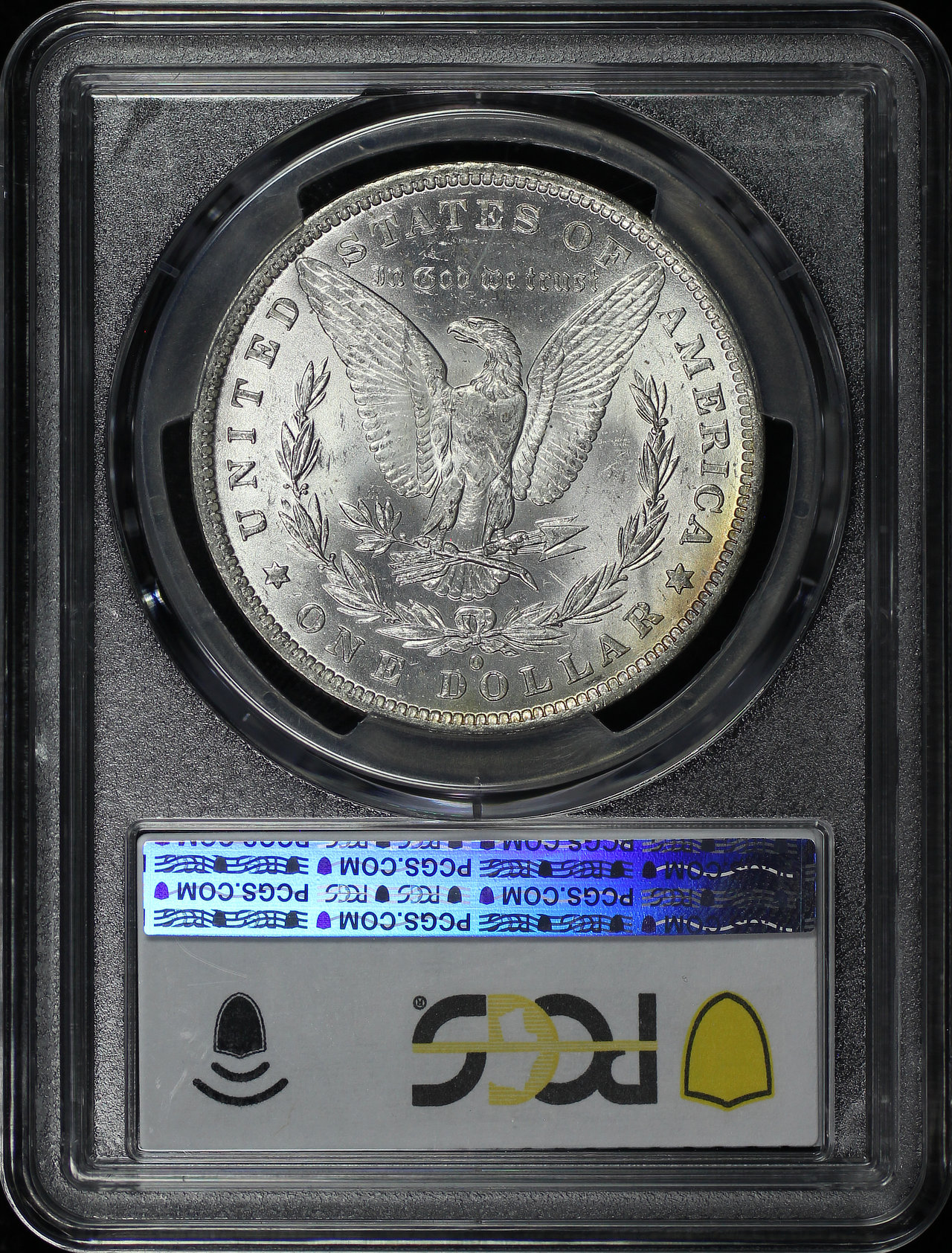 Reverse of this 1883-O Morgan Dollar PCGS MS-62