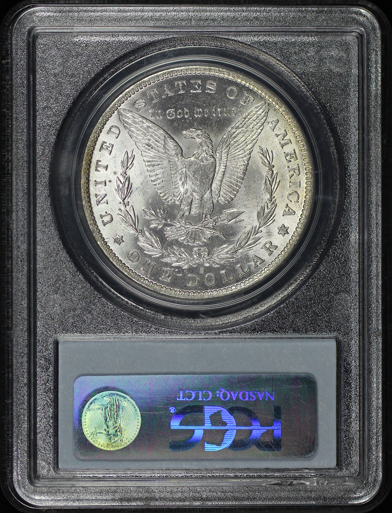 Reverse of this 1883-O Morgan Dollar PCGS MS-63