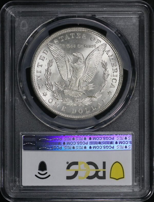 Reverse of this 1884 Morgan Dollar PCGS MS-63