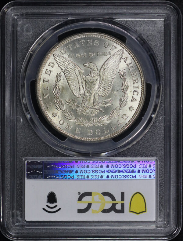 Reverse of this 1884 Morgan Dollar PCGS MS-63