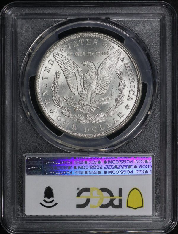 Reverse of this 1884 Morgan Dollar PCGS MS-63