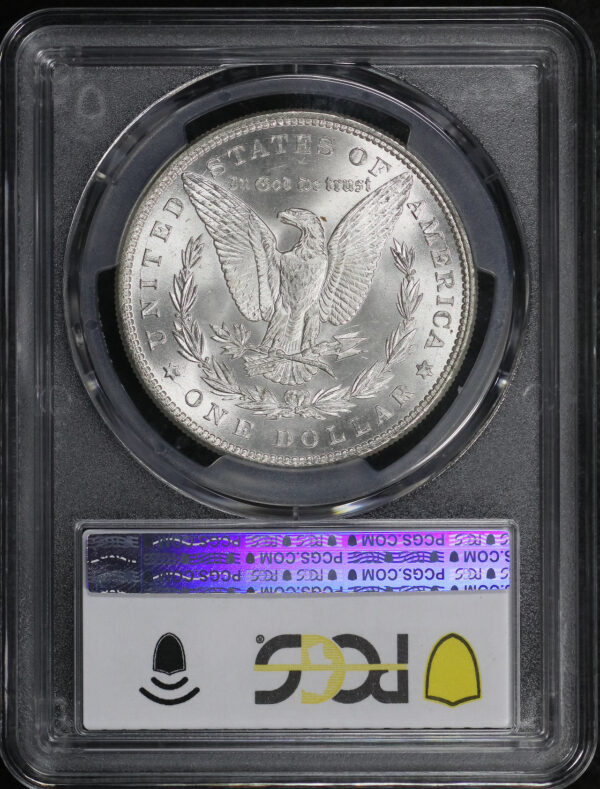 Reverse of this 1884 Morgan Dollar PCGS MS-63