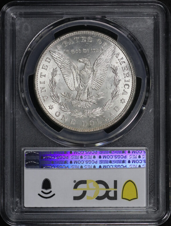 Reverse of this 1884 Morgan Dollar PCGS MS-63