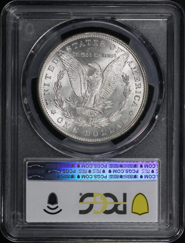 Reverse of this 1884 Morgan Dollar PCGS MS-63