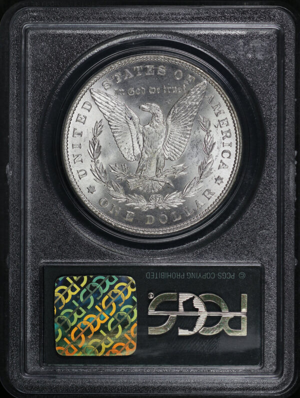 Reverse of this 1884 Morgan Dollar PCGS MS-64
