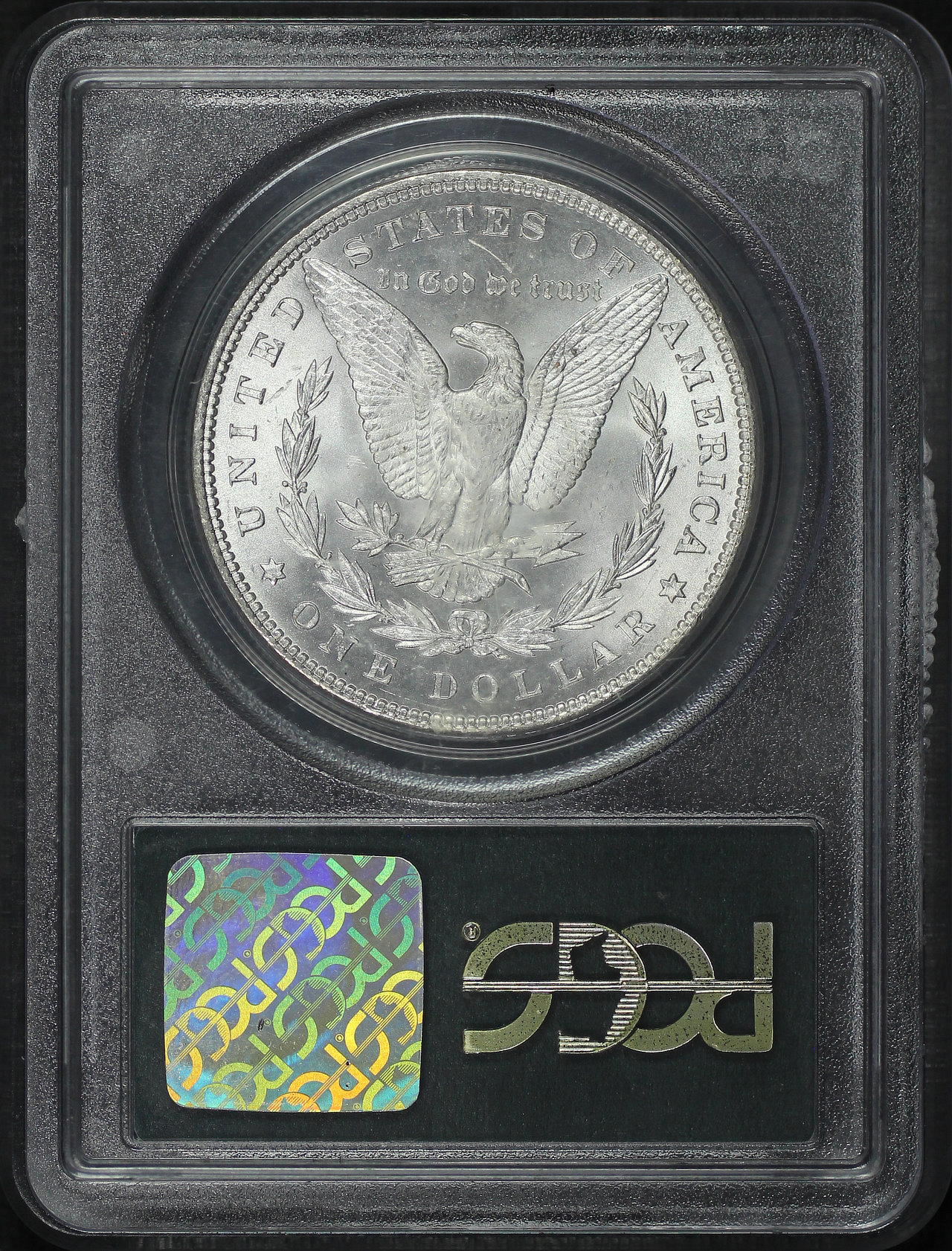 Reverse of this 1884 Morgan Dollar PCGS MS-65