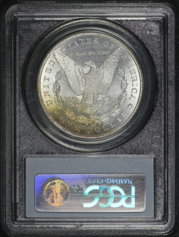 Reverse of this 1884-CC Morgan Dollar PCGS MS-63 GSA Hoard