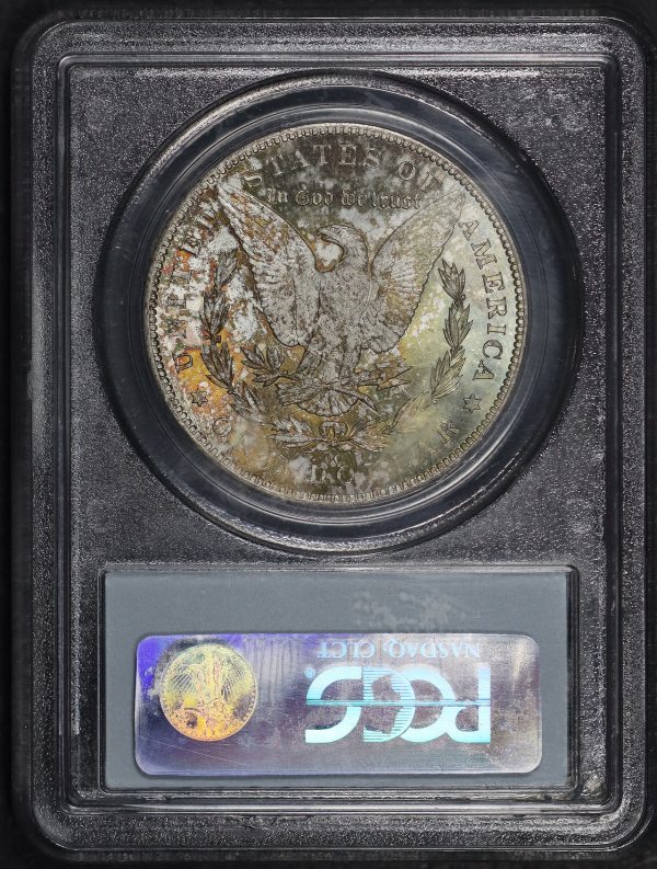 Reverse of this 1884-CC Morgan Dollar PCGS MS-63