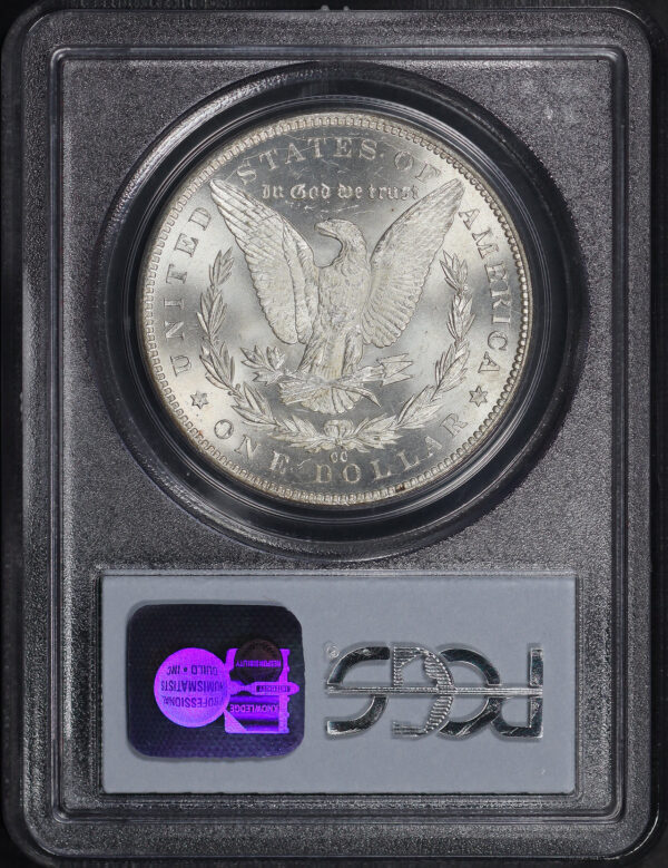 Reverse of this 1884-CC Morgan Dollar PCGS MS-63