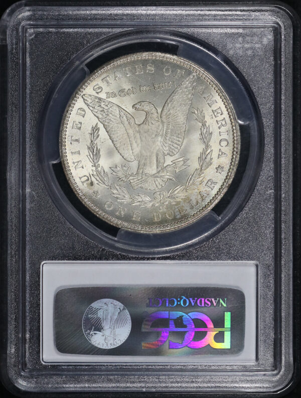 Reverse of this 1884-CC Morgan Dollar PCGS MS-63