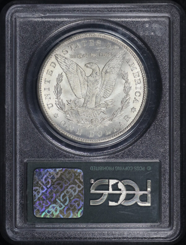Reverse of this 1884-CC Morgan Dollar PCGS MS-64
