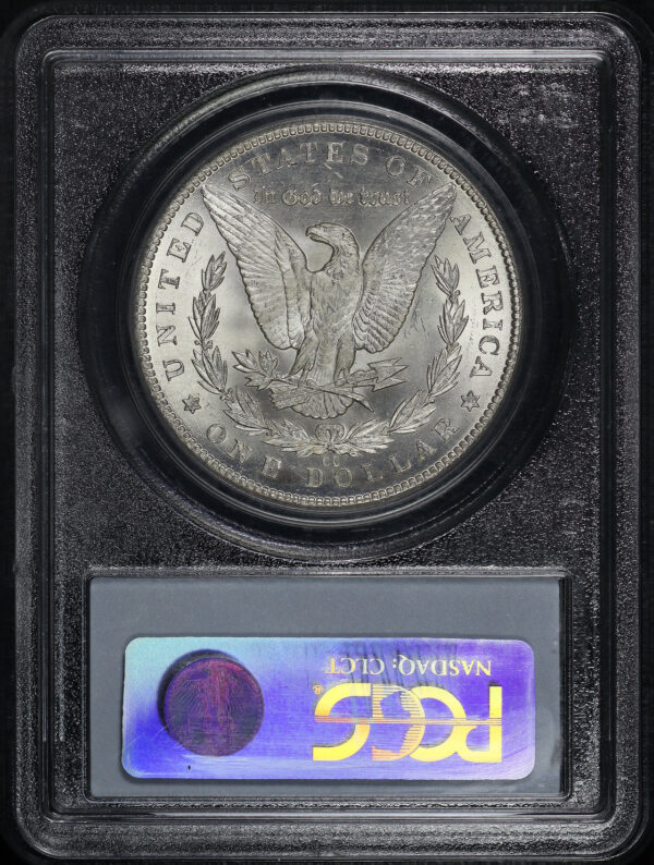 Reverse of this 1884-CC Morgan Dollar PCGS MS-64