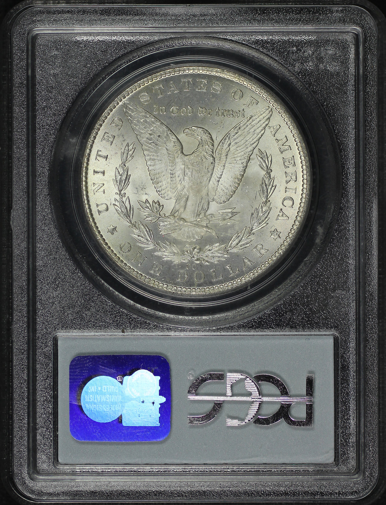 Reverse of this 1884-CC Morgan Dollar PCGS MS-66
