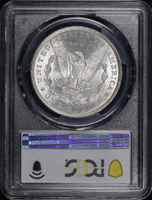 Reverse of this 1884-O Morgan Dollar PCGS MS-63