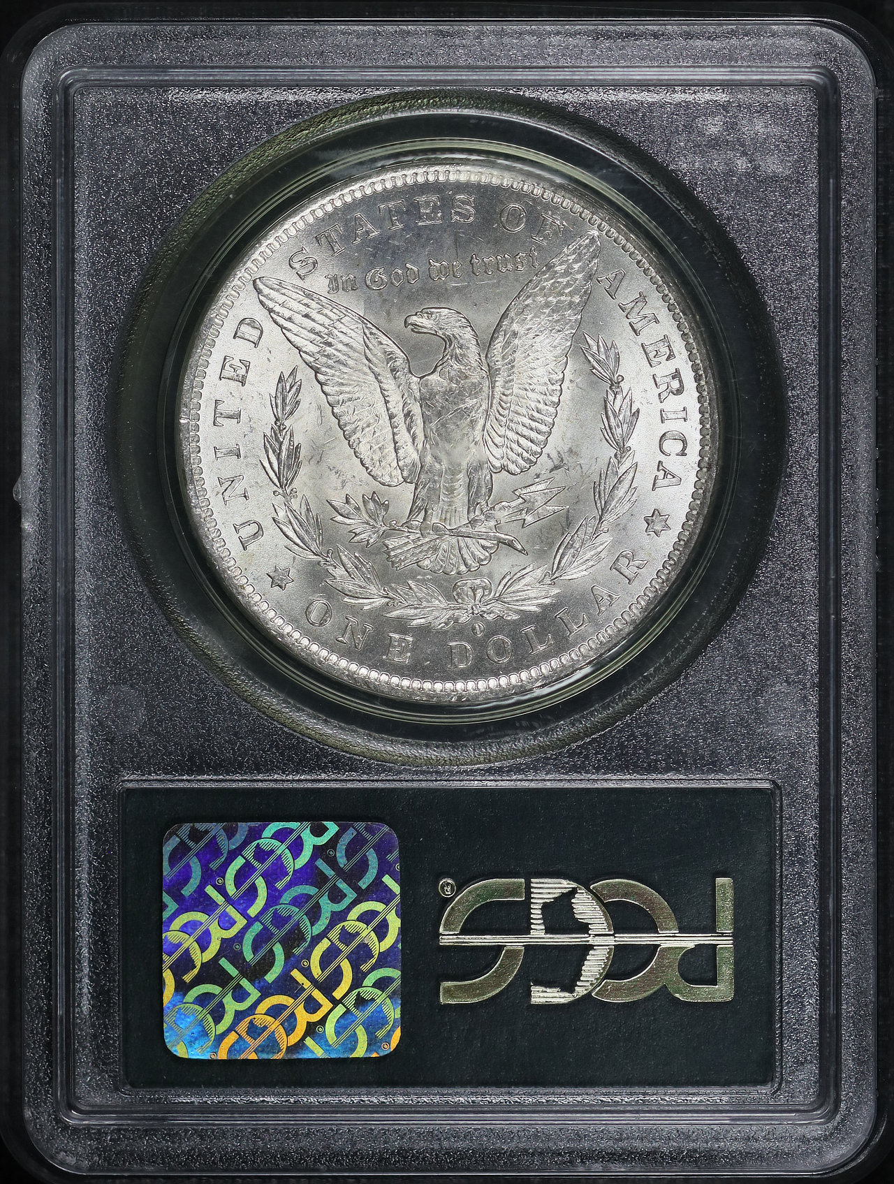 Reverse of this 1884-O Morgan Dollar PCGS MS-64 Old Green Holder