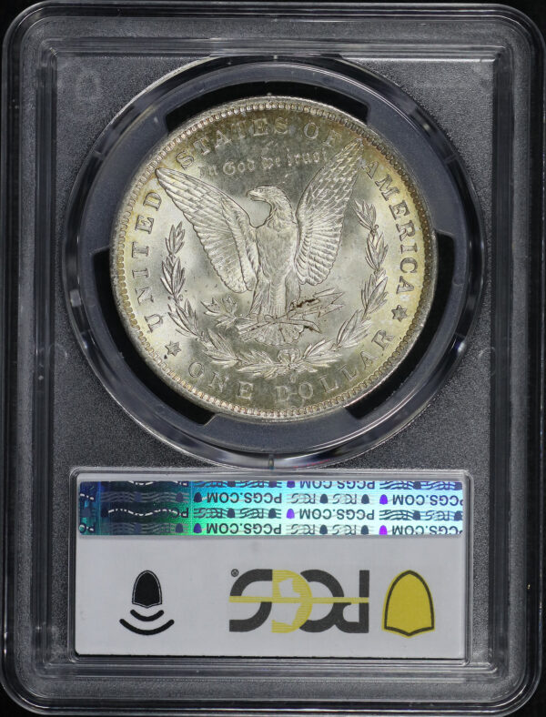 Reverse of this 1884-O Morgan Dollar PCGS MS-64+