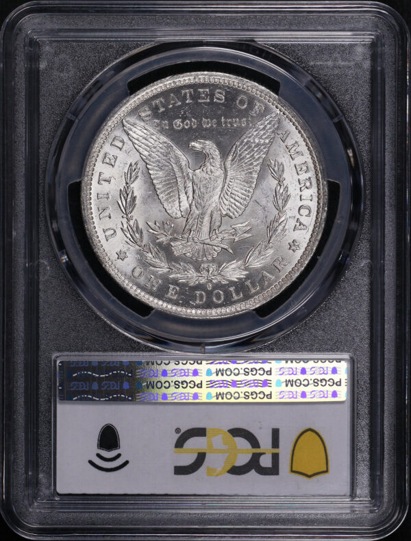 Reverse of this 1884-O Morgan Dollar PCGS MS-65
