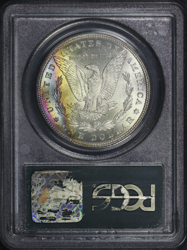 Reverse of this 1885 Morgan Dollar PCGS MS-63