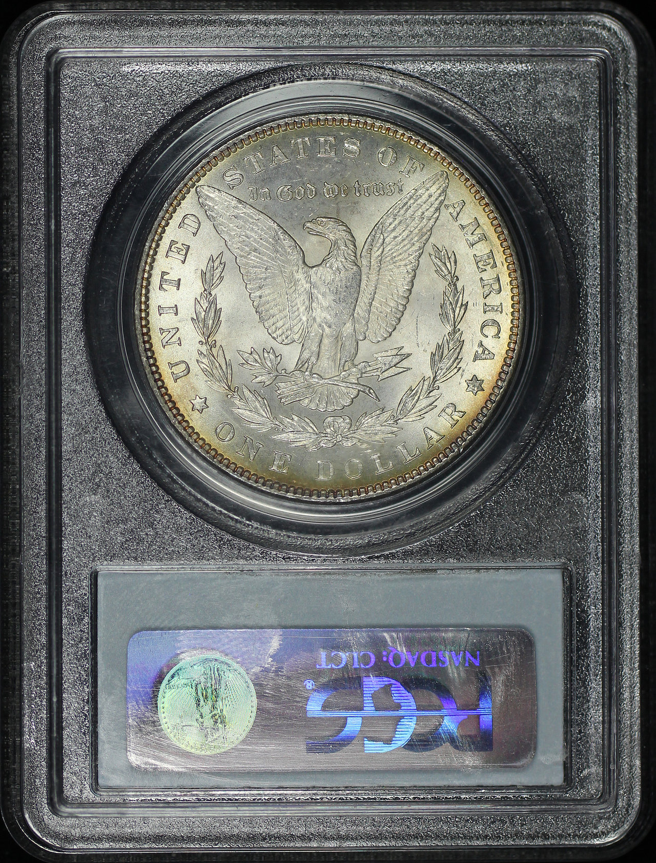 Reverse of this 1885 Morgan Dollar PCGS MS-63