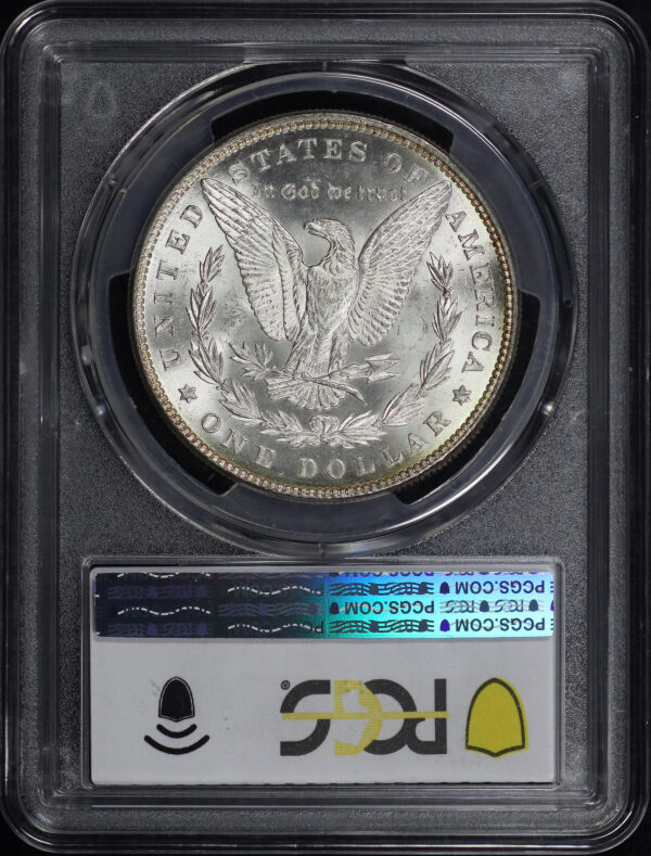 Reverse of this 1885 Morgan Dollar PCGS MS-64