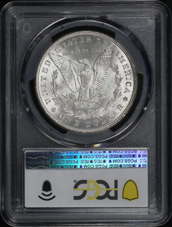 Reverse of this 1885 Morgan Dollar PCGS MS-64