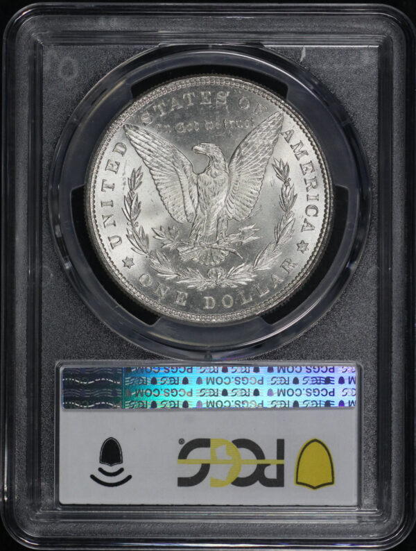 Reverse of this 1885 Morgan Dollar PCGS MS-64
