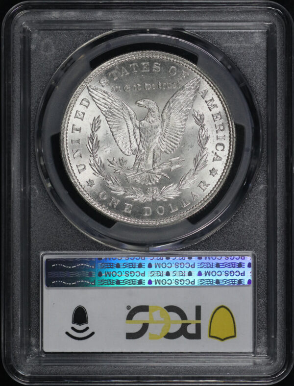 Reverse of this 1885 Morgan Dollar PCGS MS-64