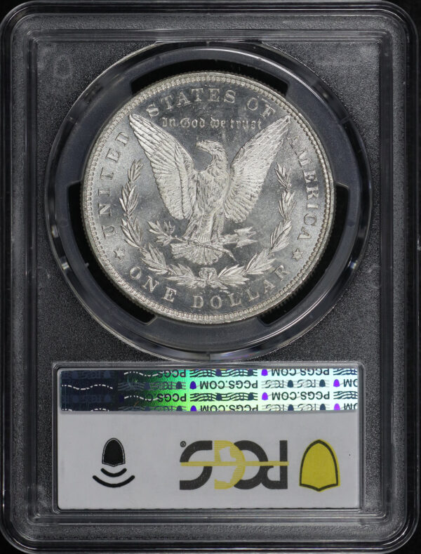 Reverse of this 1885 Morgan Dollar PCGS MS-64 PL