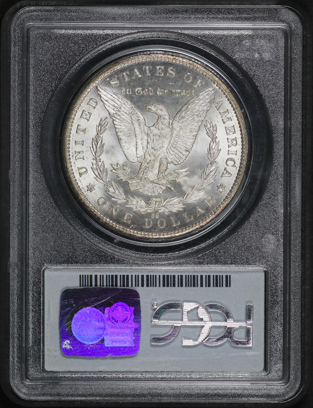 Reverse of this 1885-CC Morgan Dollar PCGS MS-63