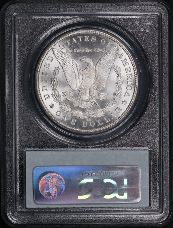 Reverse of this 1885-CC Morgan Dollar PCGS MS-63