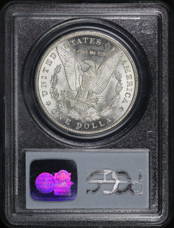 Reverse of this 1885-CC Morgan Dollar PCGS MS-63